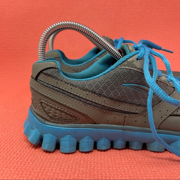 LA Gear Sneakers Womens Size 10 Athletic Tennis Shoes Blue Gray Walking Casual - Picture 11 of 11